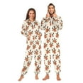 thumbnail image 1 of joogoo Cute Elk Reindeer Unisex Adults Onesies Pajamas Jumpsuits L, 1 of 7
