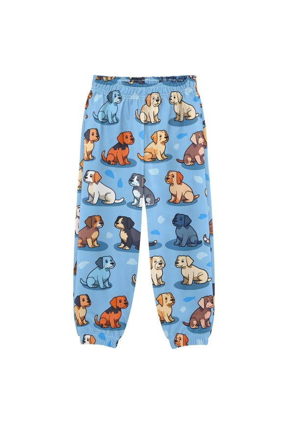 Cute Pug Dog Boys' Sweatpants Jogger Pants 3T