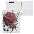 thumbnail image 1 of joogoo Dinosaur Hardcover 3 Ring Binder 1.5" Round Rings Interior Pockets Binders Organizer 1 Pack, 1 of 9