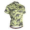 thumbnail image 1 of joogoo Dinosaurs Forest Men's Cycling Jerseys Mountain Bike Short Sleeve Tops 2XL, 1 of 7