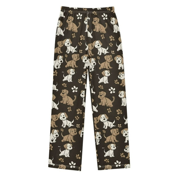 joogoo Dogs Cute Footprint Pajama Pants Pj Bottoms Sleepwear Lounge S