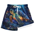 thumbnail image 1 of joogoo Dreamy Turtles Ocean Boys Swim Trunks Beach Swimsuit Shorts Boxer 7Y, 1 of 8