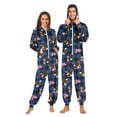 thumbnail image 1 of joogoo Eagles Flag Checkered Unisex Adults Onesies Pajamas Jumpsuits L, 1 of 7