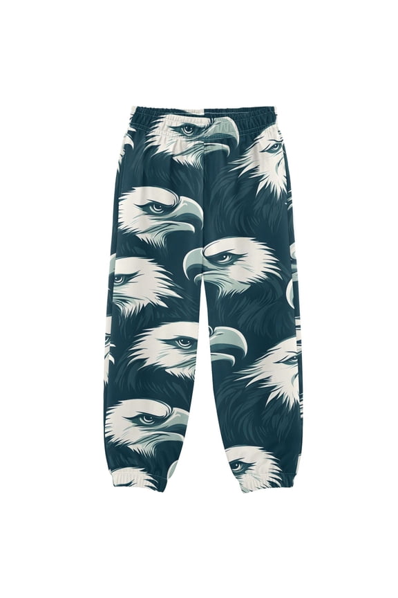 Eagles Pattern Boys' Sweatpants Jogger Pants 9-10Y