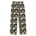 thumbnail image 1 of joogoo Elephants Mandala Pajama Pants Pj Bottoms Sleepwear Lounge L, 1 of 9