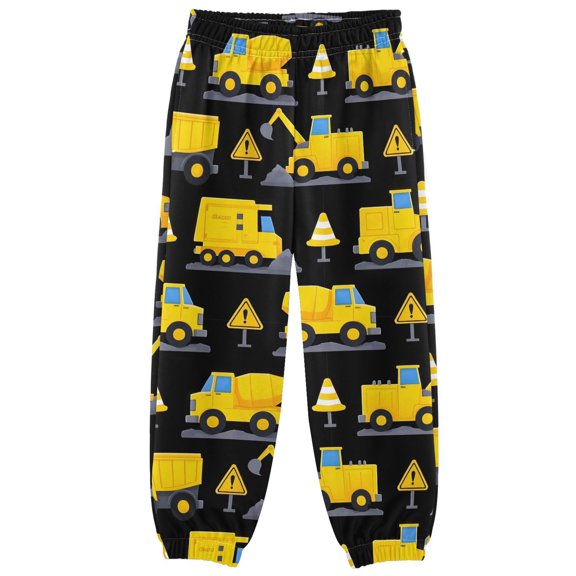 joogoo Engineering Trucks Boys' Sweatpants Jogger Pants 9-10Y