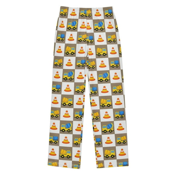 joogoo Engineering Vehicles Pajama Pants Pj Bottoms Sleepwear Lounge XL