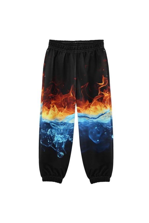 Fire and Water Boys' Sweatpants Jogger Pants 4T