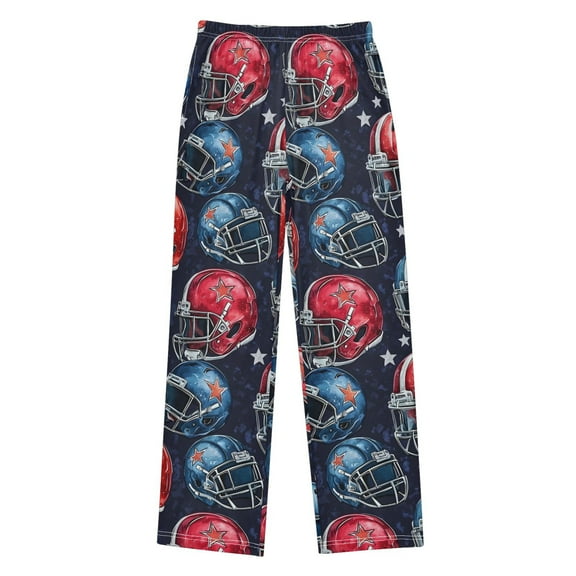 joogoo Football Helmet Pajama Pants Pj Bottoms Sleepwear Lounge XL