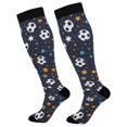 thumbnail image 1 of joogoo Football and Star Socks Women Men Knee High Sock, 1 of 8
