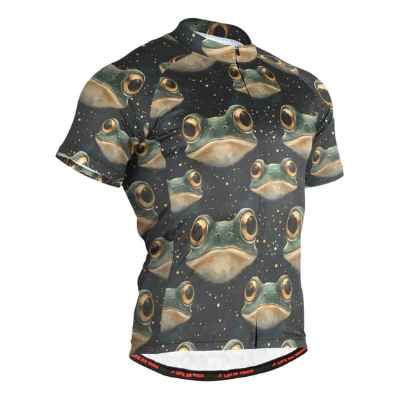 joogoo Frogs Men's Cycling Jerseys Mountain Bike Short Sleeve Tops M