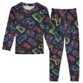thumbnail image 1 of joogoo Game Controller 2 Piece Long Sleeve Tee and Pants Cotton Pajama Set 6Y, 1 of 7