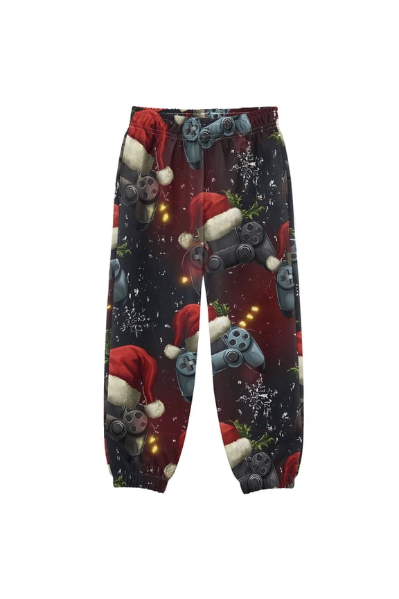 Game Controller Christmas Boys' Sweatpants Jogger Pants 4T