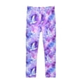 thumbnail image 1 of joogoo Girls' Leggings Bird on Marble Yoga Pants 4T, 1 of 8
