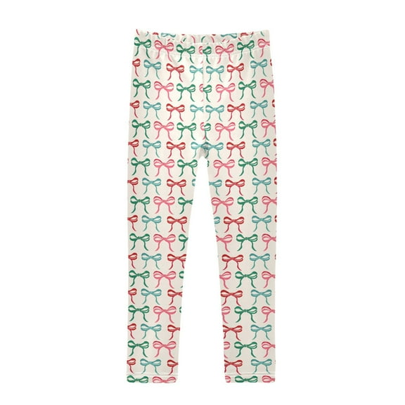 joogoo Girls' Leggings Bows-b1 Yoga Pants 6T