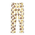 thumbnail image 1 of joogoo Girls' Leggings Cartoon Monkey Bananas Cute Yoga Pants 4T, 1 of 8