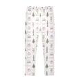 thumbnail image 1 of joogoo Girls' Leggings Christmas Nutcracker Bows Reindeer Yoga Pants 4T, 1 of 8