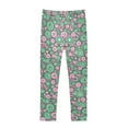 thumbnail image 1 of joogoo Girls' Leggings Circles Art Yoga Pants 7-8T, 1 of 8