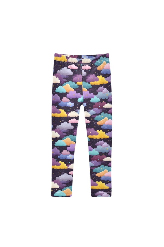 Girls' Leggings Cloud Starry Yoga Pants 4T