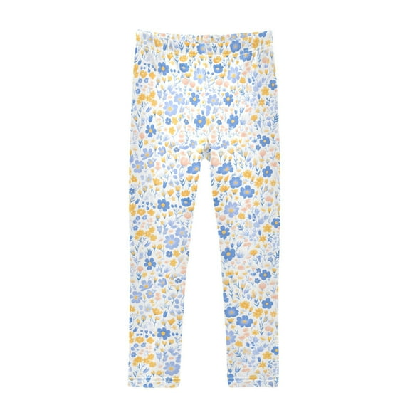 joogoo Girls' Leggings Flower-a6 Yoga Pants 6T