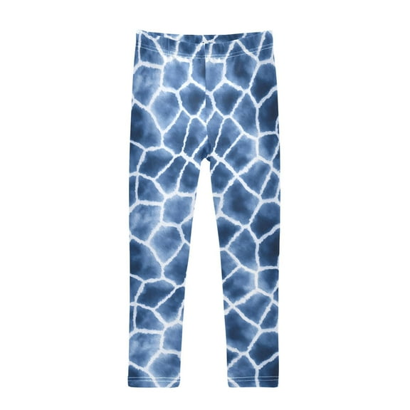 joogoo Girls' Leggings Lightning Giraffe Pattern Yoga Pants 4T