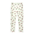 thumbnail image 1 of joogoo Girls' Leggings Red Cherries Yoga Pants 6T, 1 of 8