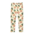 thumbnail image 1 of joogoo Girls' Leggings Retro Tropical Pineapple Yoga Pants 6T, 1 of 8
