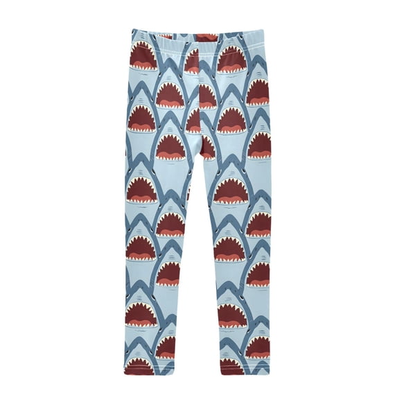 joogoo Girls' Leggings Sharks-s2 Yoga Pants 4T