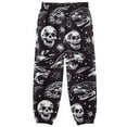 thumbnail image 1 of joogoo Goth Skeletons Boys' Sweatpants Jogger Pants 3T, 1 of 8