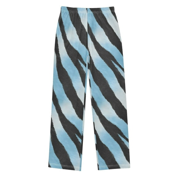 joogoo Gradient Zebra Pattern Pajama Pants Pj Bottoms Sleepwear Lounge L