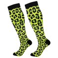 thumbnail image 1 of joogoo Green Leopard Socks Women Men Knee High Sock, 1 of 8