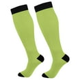 thumbnail image 1 of joogoo Green Pattern Long Socks Women Men Knee High Sock, 1 of 8
