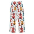 thumbnail image 1 of joogoo Guitar Music Notes Pajama Pants Pj Bottoms Sleepwear Lounge M, 1 of 9
