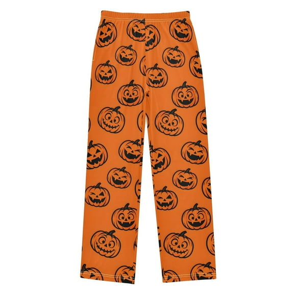 joogoo Halloween Cute Pumpkin Pajama Pants Pj Bottoms Sleepwear Lounge XL