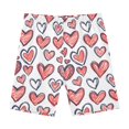 thumbnail image 1 of joogoo Heart Paint Girls Lined Shorts Bike Dance Bottoms 4T, 1 of 7