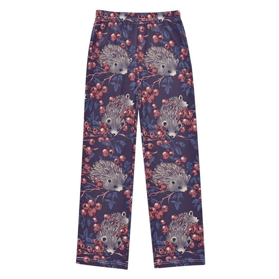 joogoo Hedgehog Cherry Pajama Pants Pj Bottoms Sleepwear Lounge S