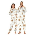thumbnail image 1 of joogoo Highland Cattle Flower-w2 Unisex Adults Onesies Pajamas Jumpsuits L, 1 of 7
