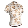 thumbnail image 1 of joogoo Highland Cattle Flower-w5 Pattern Men's Cycling Jerseys Mountain Bike Short Sleeve Tops M, 1 of 7