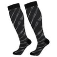 thumbnail image 1 of joogoo Hockey Sticks Socks Women Men Knee High Sock, 1 of 8