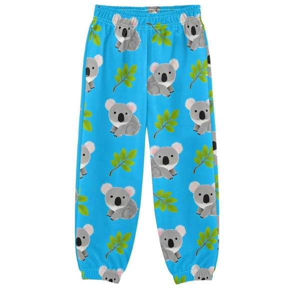 joogoo Koala Leaves Boys' Sweatpants Jogger Pants 4T