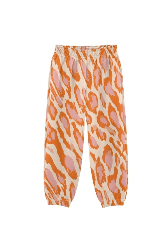 Leopard Print Boys' Sweatpants Jogger Pants 3T