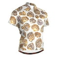 thumbnail image 1 of joogoo Leopard Seashells Pattern Men's Cycling Jerseys Mountain Bike Short Sleeve Tops M, 1 of 7