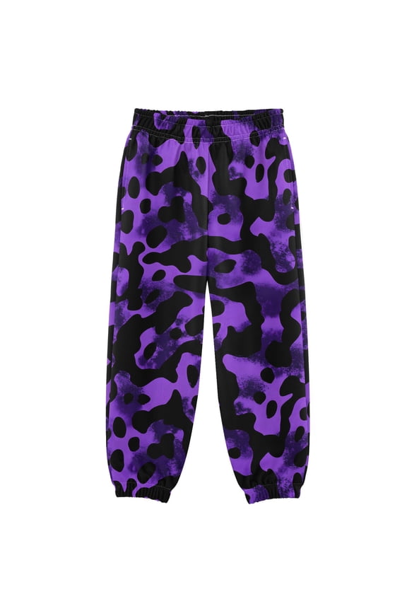 Leopard-a2 Pattern Boys' Sweatpants Jogger Pants 4T