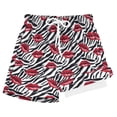 thumbnail image 1 of joogoo Lips on Zebra Pattern Boys Swim Trunks Beach Swimsuit Shorts Boxer 7Y, 1 of 8