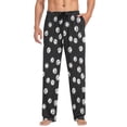 thumbnail image 1 of joogoo Men's Pajama Pants Baseball Pattern Soft Long Sleep Lounge Pjs Bottoms 2XL, 1 of 7