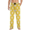 thumbnail image 1 of joogoo Men's Pajama Pants Baseball and Stars Soft Long Sleep Lounge Pjs Bottoms M, 1 of 7