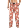 thumbnail image 1 of joogoo Men's Pajama Pants Baseballs with Stars Soft Long Sleep Lounge Pjs Bottoms L, 1 of 7