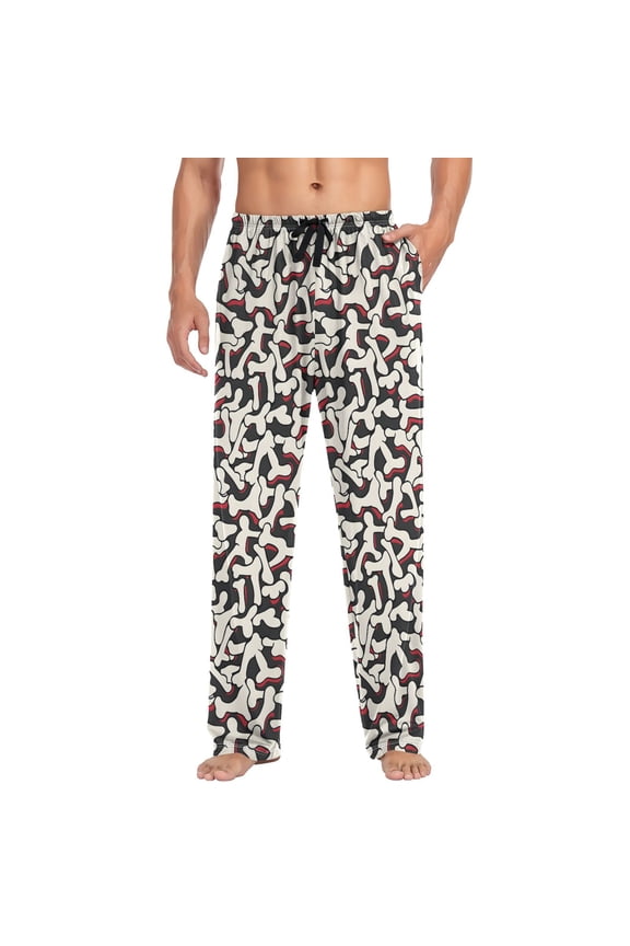 Men's Pajama Pants Bones Soft Long Sleep Lounge Pjs Bottoms L