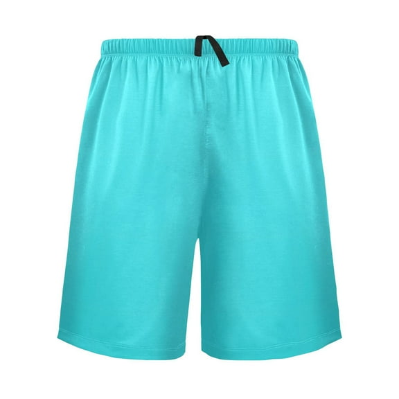 joogoo Mens Swim Trunks Turquoise Beach Shorts Drawstring Elastic Waist Swimwear Bathing Suits XXL
