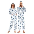 thumbnail image 1 of joogoo Mermaid Dolphins Coral Unisex Adults Onesies Pajamas Jumpsuits L, 1 of 7
